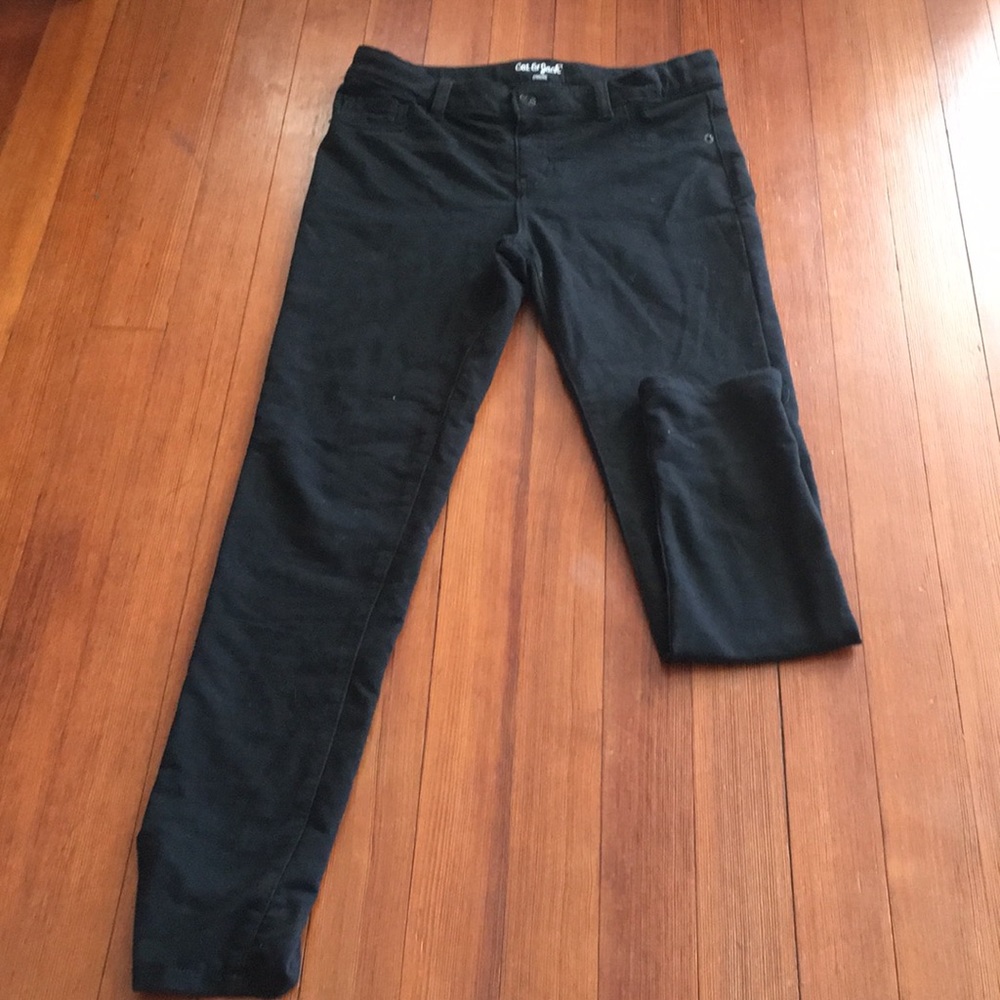 Black jeggings